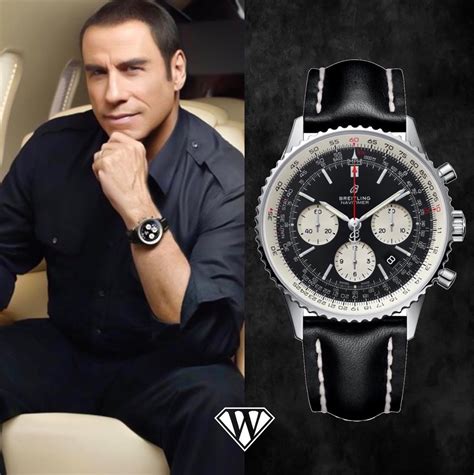 navitimer breitling travolta|Breitling watches.